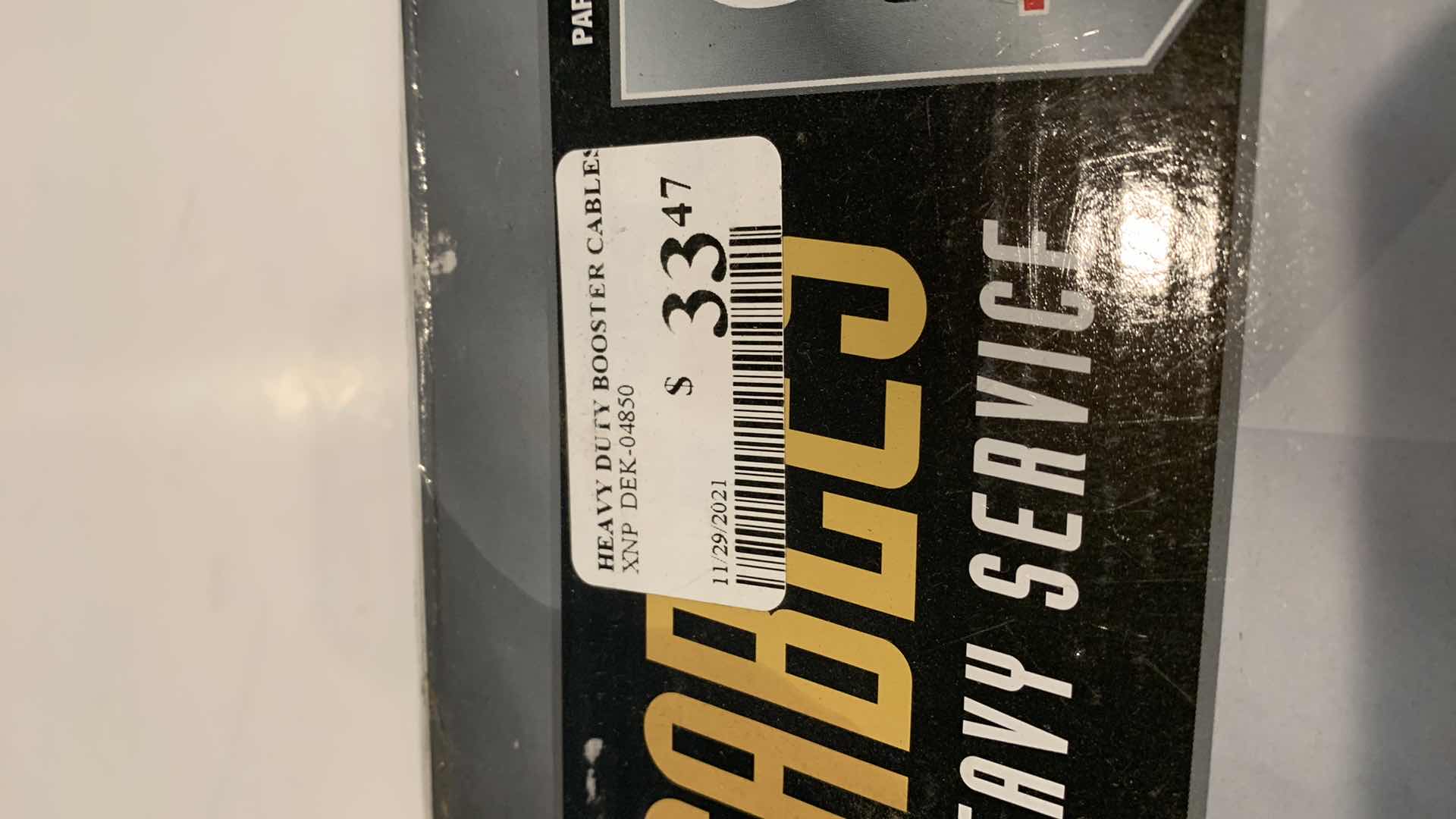 Photo 1 of HEAVY DUTY JUMPER CABLES