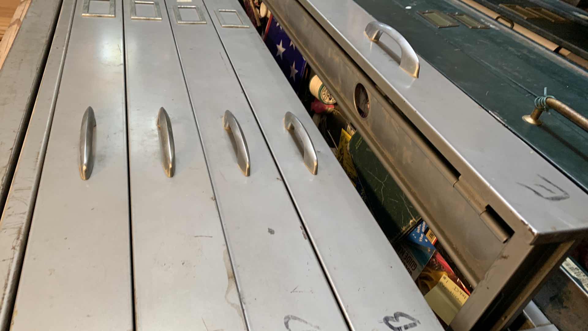 Photo 1 of METAL FILE CABINET 53” X 40” H 18”