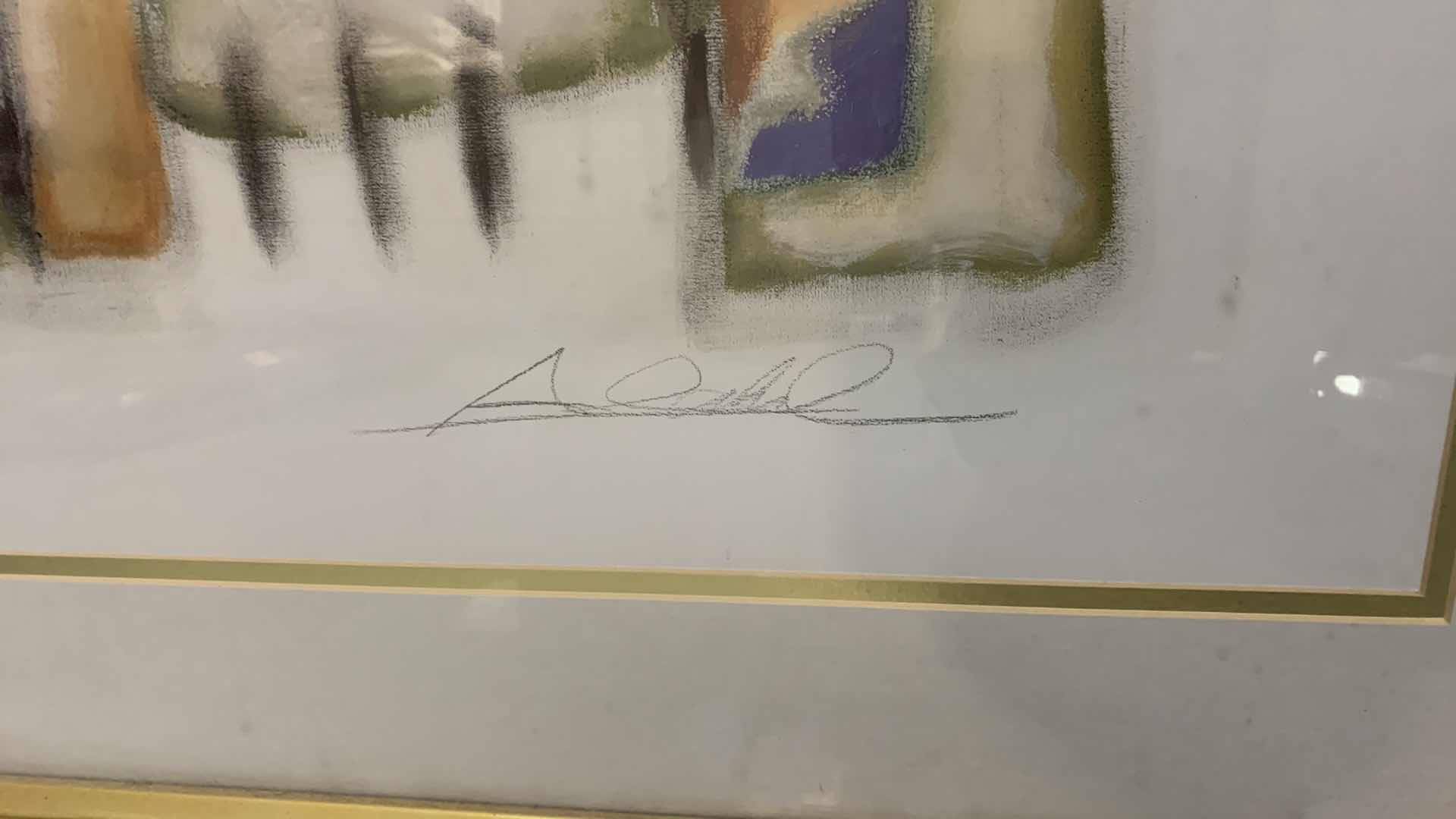 Photo 2 of ALFRED GOCKEL DREAM SIGNED PAINTING 30” X 36”