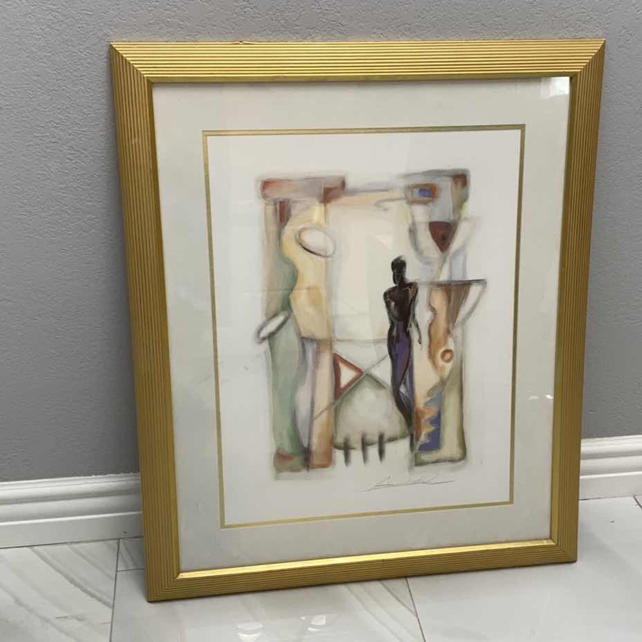 Photo 1 of ALFRED GOCKEL DREAM SIGNED PAINTING 30” X 36”