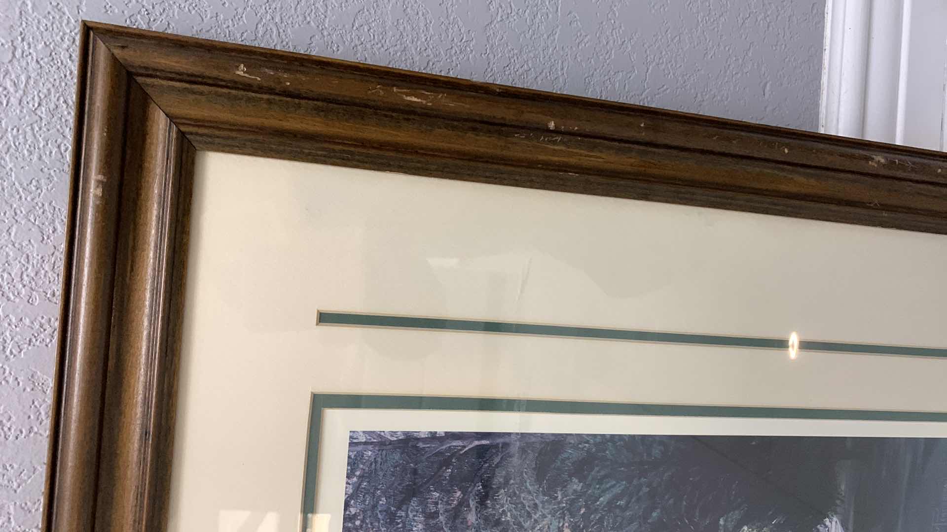 Photo 1 of BILL PENDERGRASS GOLF PRINT SIGNED AND NUMBERED 1834/5000 31” X 24”