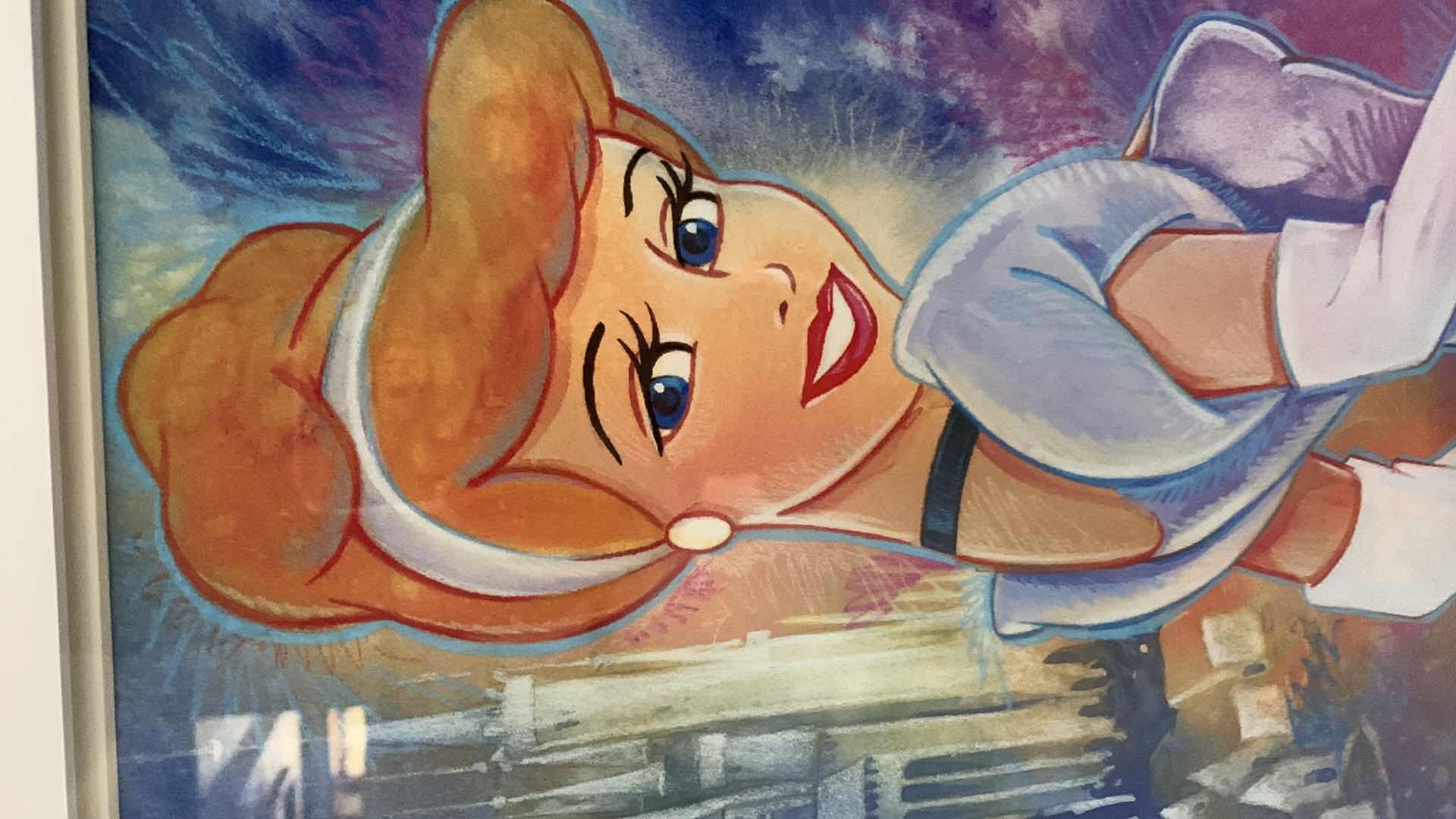 Photo 1 of DISNEY CINDERELLA ARTWORK 20” X 24”