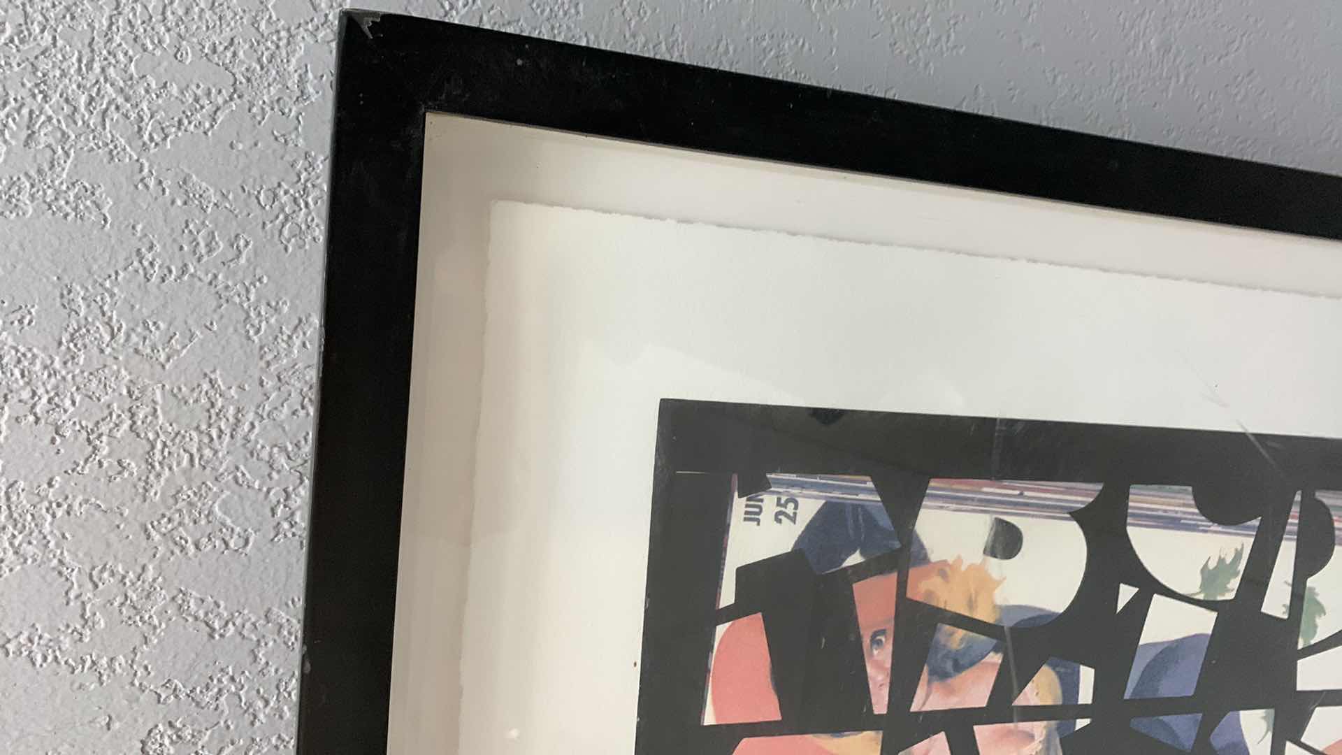 Photo 1 of ABSTRACT ART SIGNED 28” X 24”