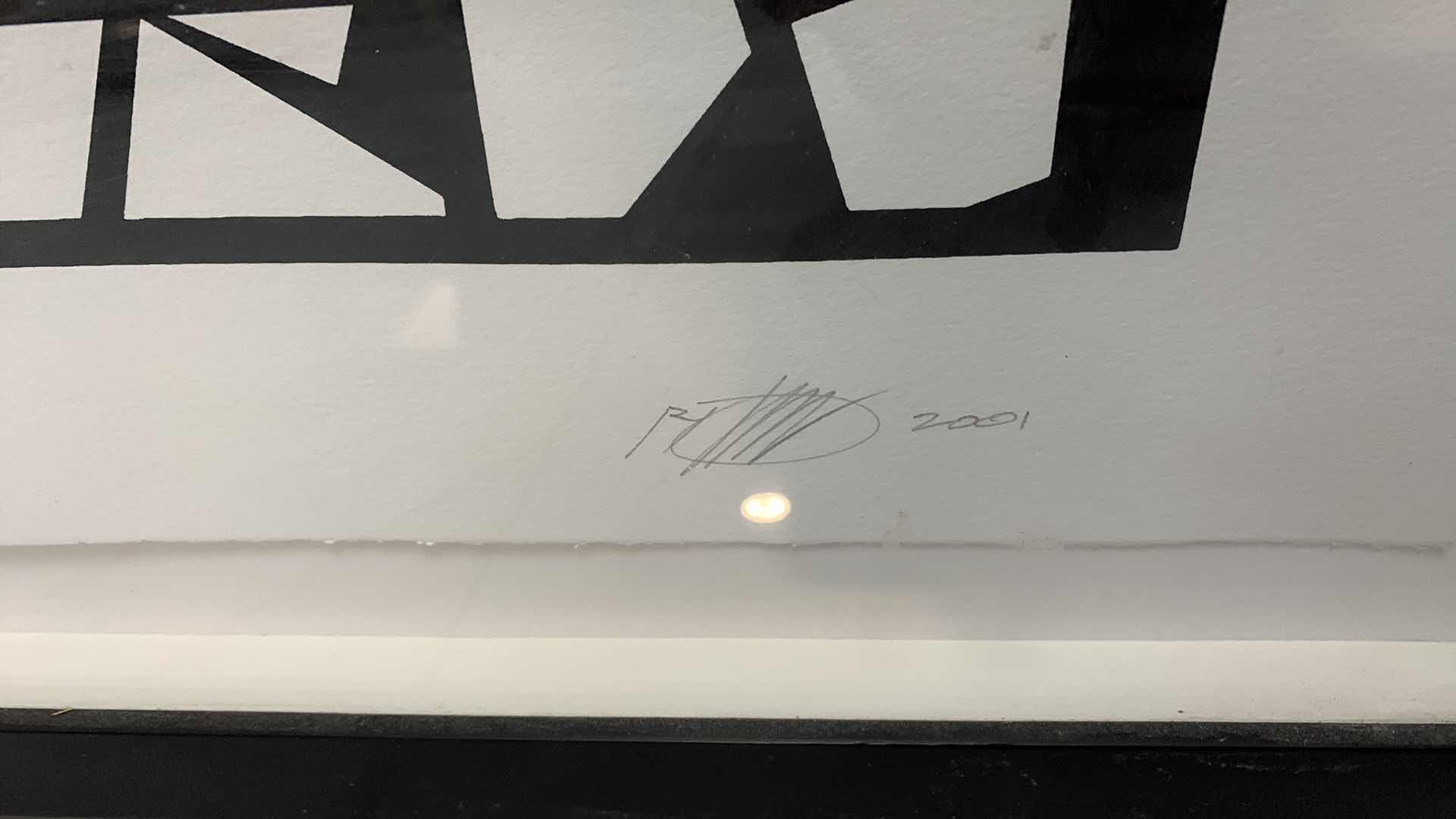 Photo 1 of ABSTRACT ART SIGNED 28” X 24”