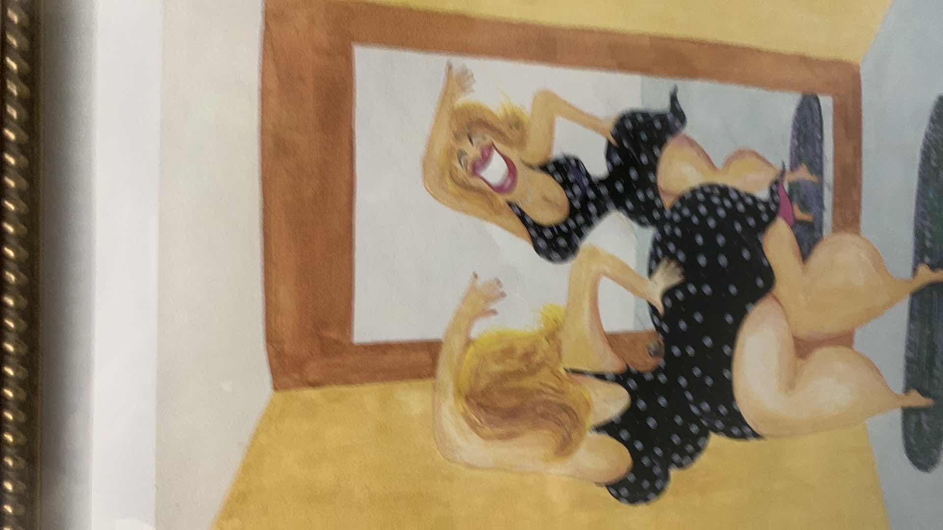 Photo 1 of "THE OPTIMIST" SIGNED BY JILL HANEY NEAL 17” X 21”