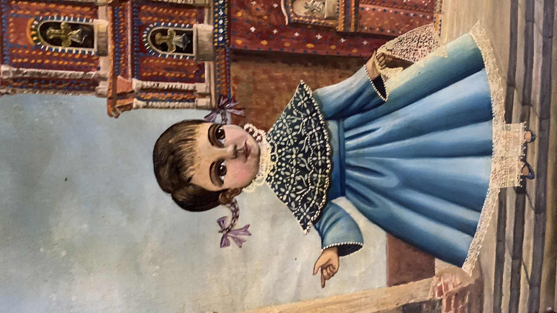 Photo 1 of AGAPITO LABIOS OIL PAINTING 20” X 25”