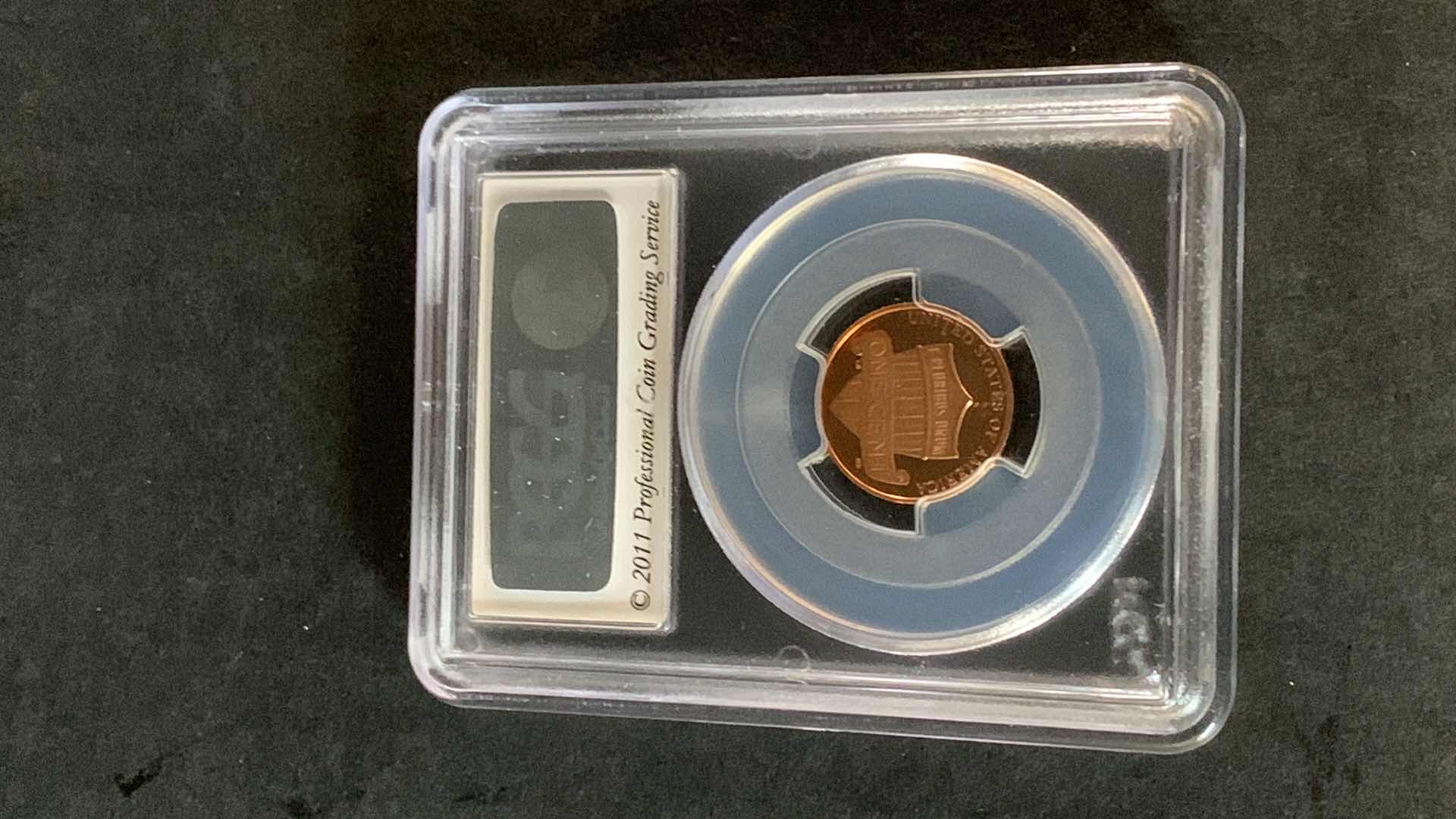 Photo 1 of 2010-S SHIELD PCGS PR70RD DCAM 1C COIN