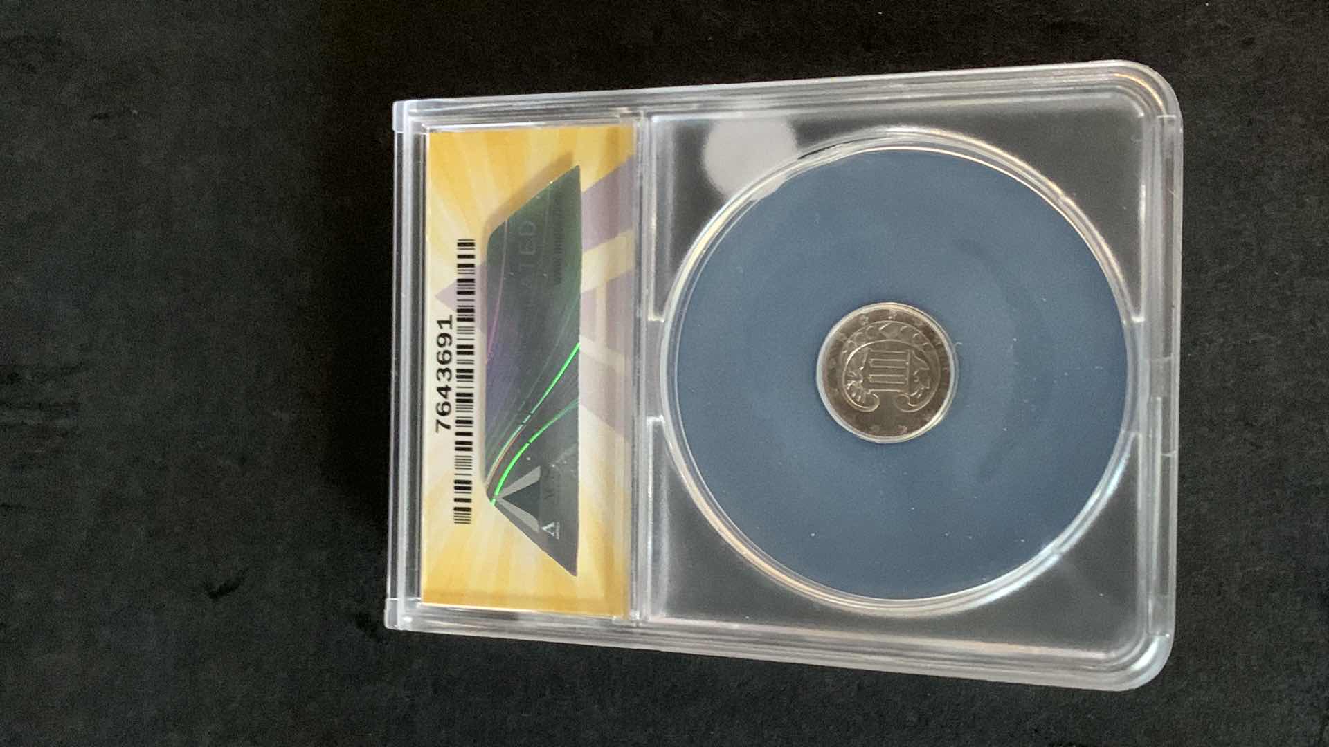 Photo 1 of 1858 S3C AU 58 COIN