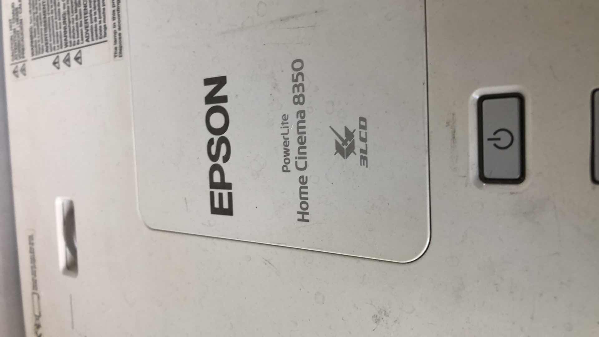Photo 1 of EPSON POWERLITE HOME CINEMA 8350