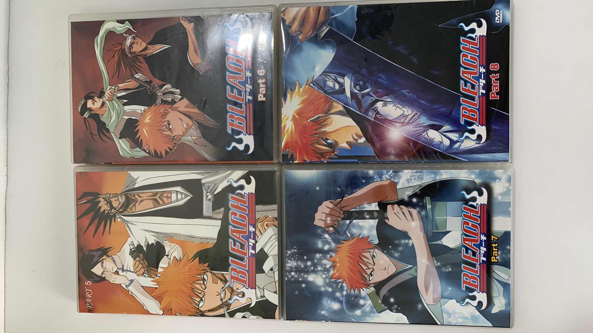 Photo 1 of BLEACH PART 1-8 DVD’S AND “MEMORIES OF NOBODY” MANGA ANIME