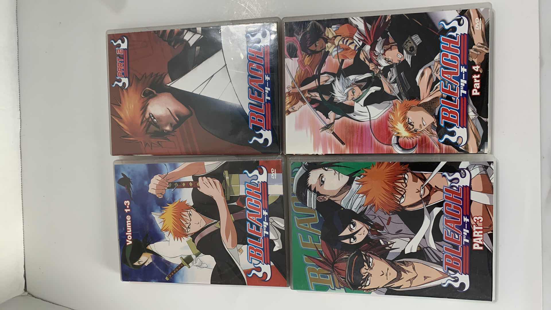 Photo 1 of BLEACH PART 1-8 DVD’S AND “MEMORIES OF NOBODY” MANGA ANIME