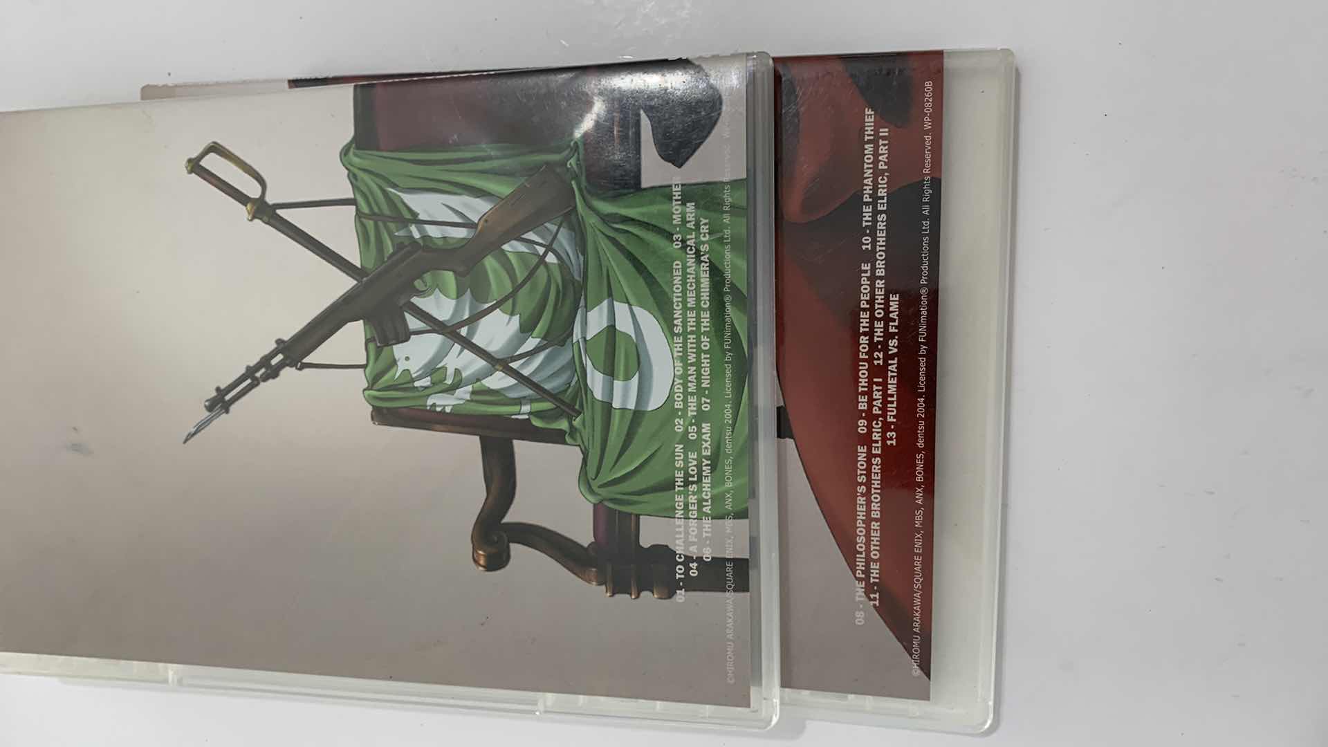 Photo 1 of FULLMETAL ALCHEMIST THE COMPLETE FIRST EDITION PART ONE AND TWO DVD SET