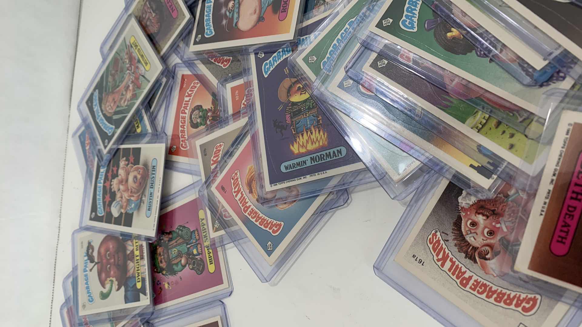 Photo 1 of GARBAGE PAIL KIDS COLLECTIBLE CARDS