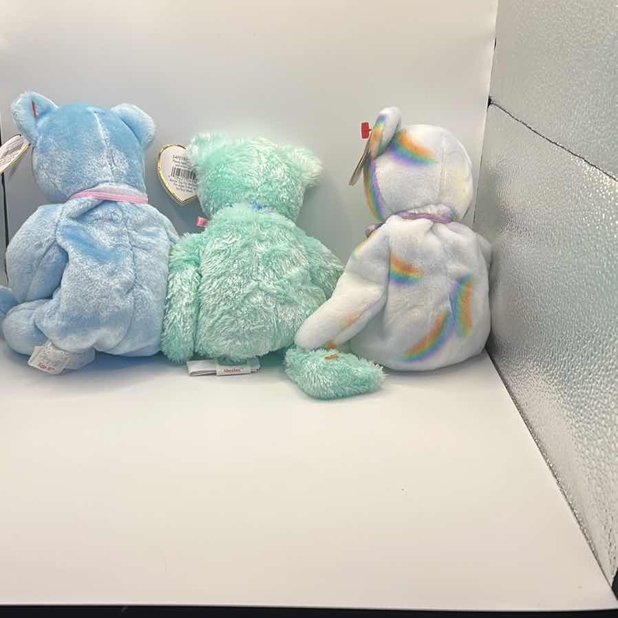 Photo 1 of 3- TY BEANIE BABIES EASTER THEME BEARS