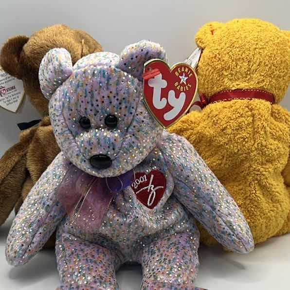 Photo 1 of 3- TY BEANIE BABY BEARS