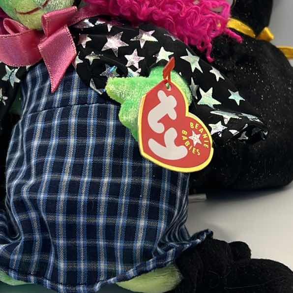 Photo 1 of 3 - TY HALLOWEEN BEANIE BABIES WITH TAGS