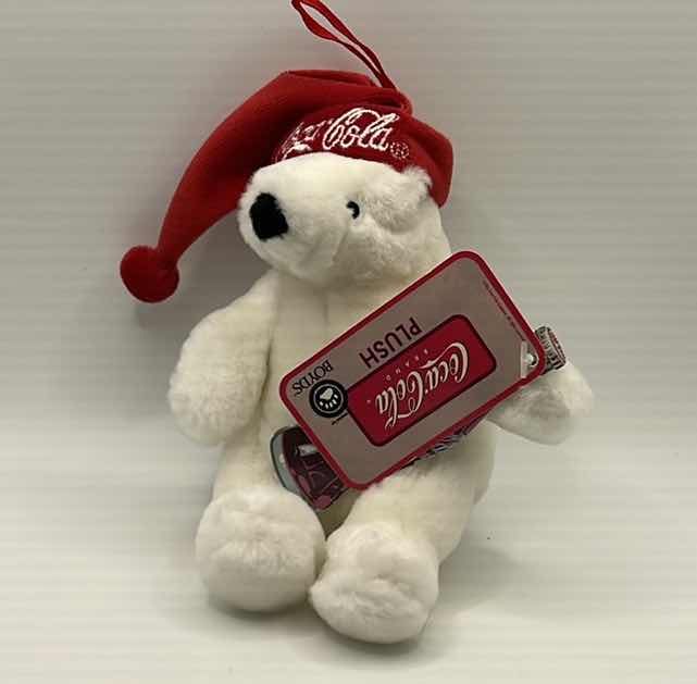 Photo 1 of 2 - COCA-COLA STUFFED TEDDY BEARS WITH TAGS