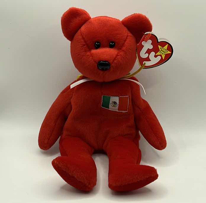 Photo 2 of MEXICAN AMERICAN BEAR GROUP TY OSITO AND GLORY BEANIE BABIES
