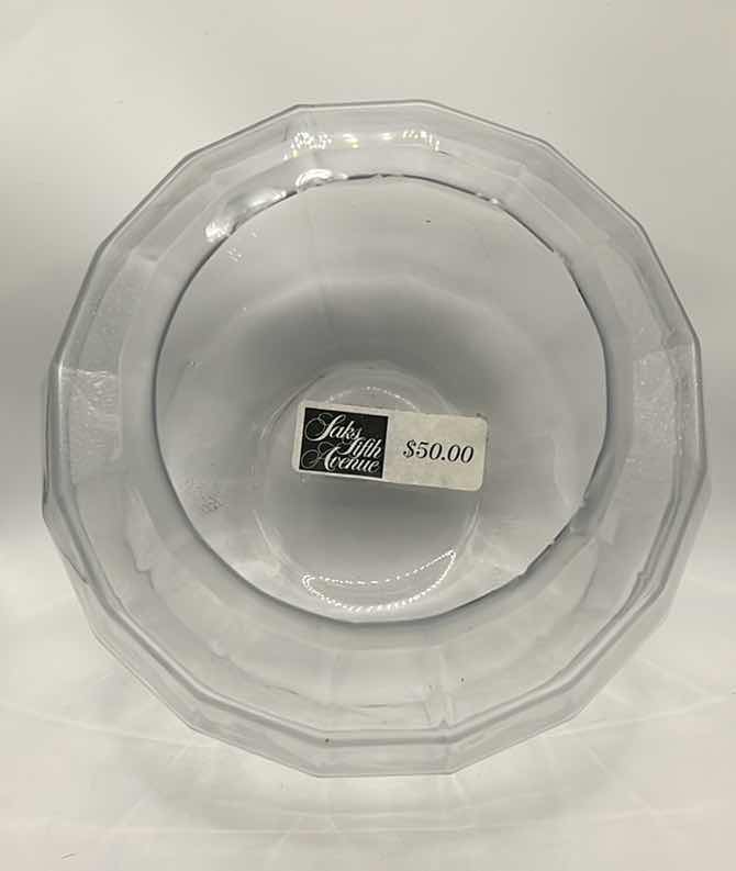Photo 1 of SAKS FIFTH AVENUE CRYSTAL VASE