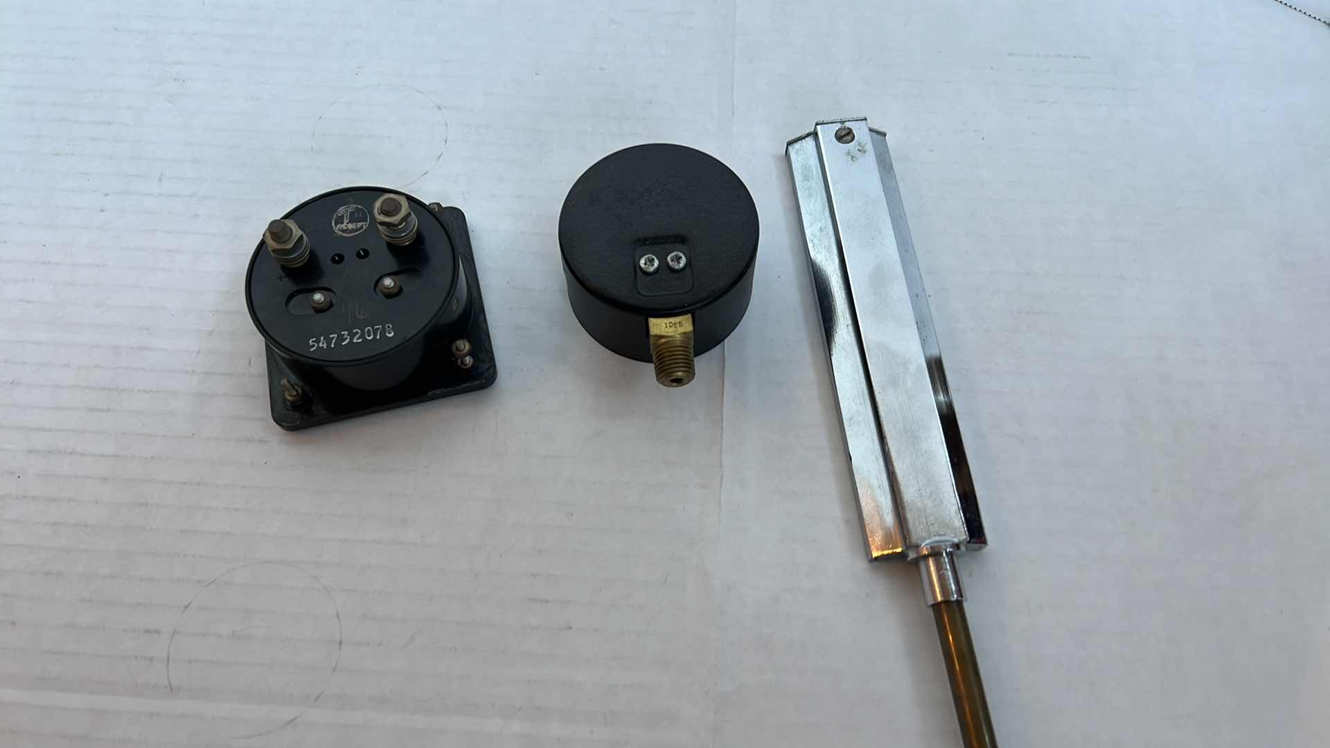 Photo 1 of 3-VINTAGE PRESSURE GAUGES
