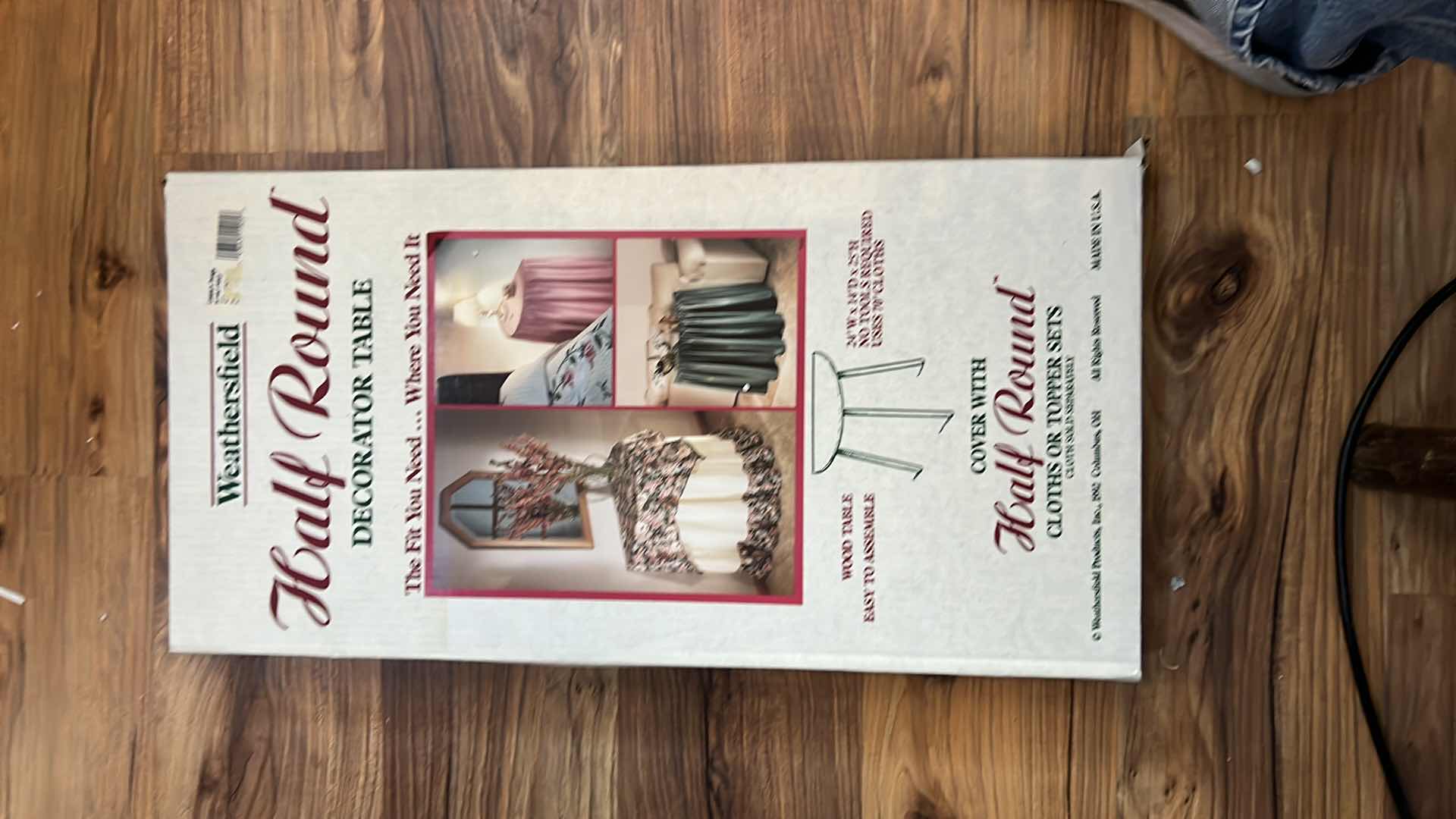 Photo 1 of HALF ROUND DECORATOR TABLE