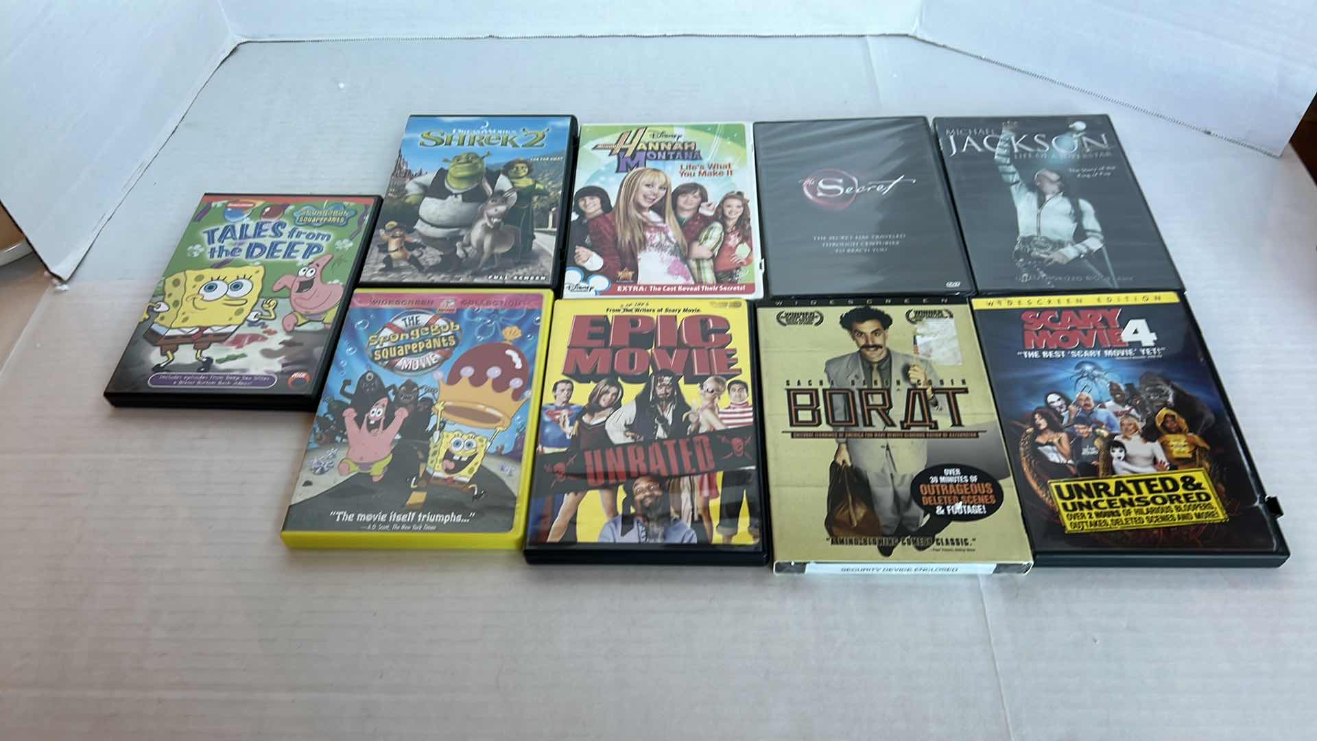 Photo 1 of 9-DVDS VARIOUS TITLES