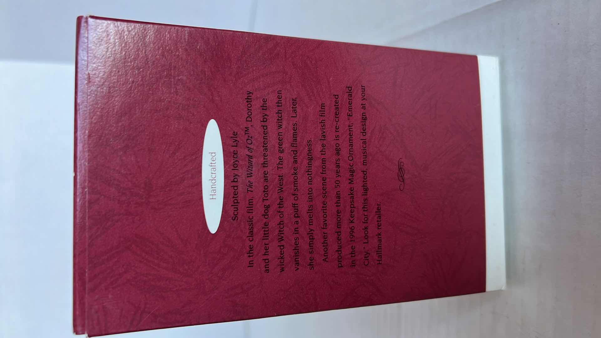 Photo 1 of WICKED - HALLMARK WICKED WITCH OF THE WEST ORNAMENT