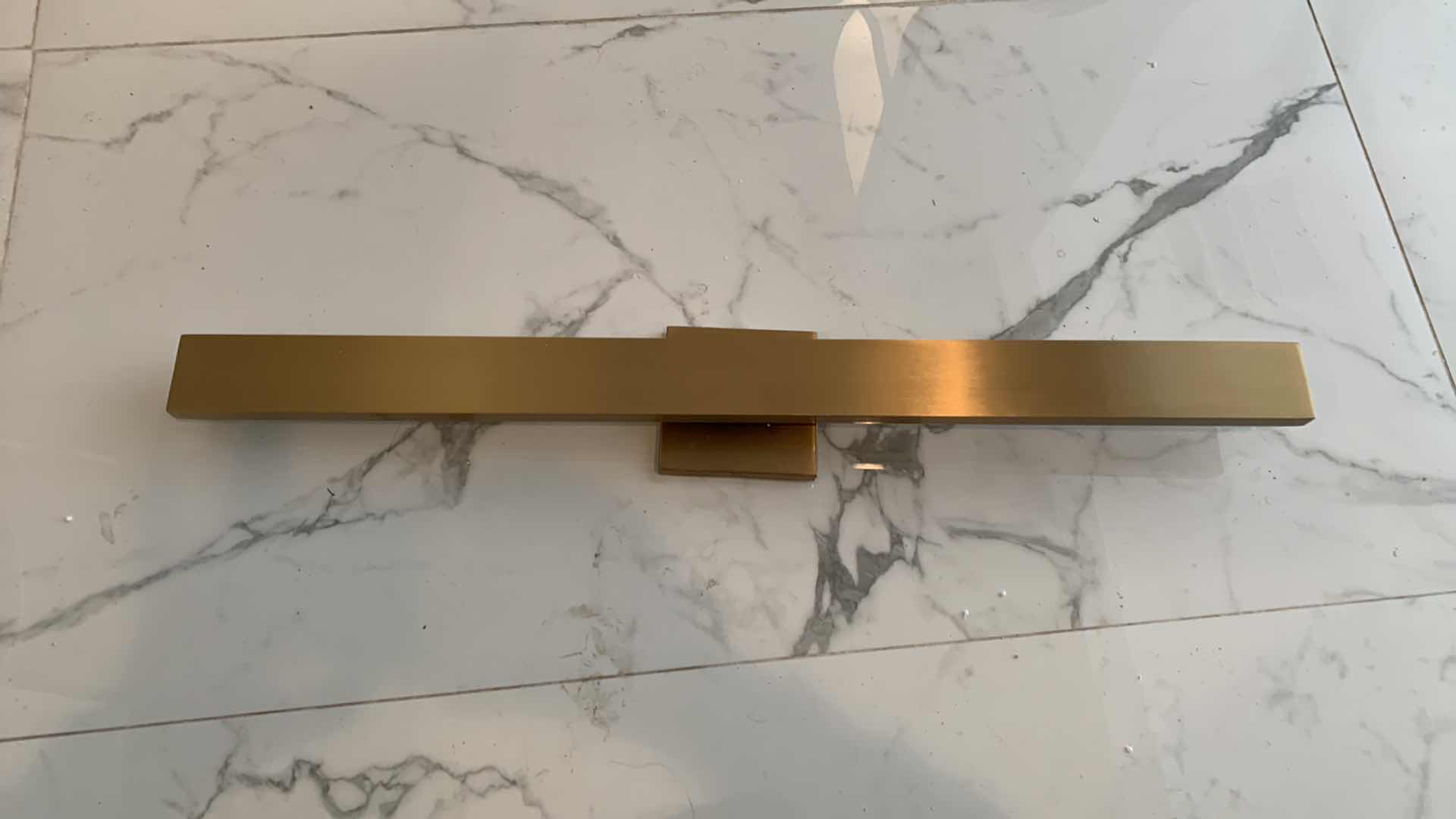 Photo 1 of GOLD TONE FINISH WALL SCONE 34” LONG