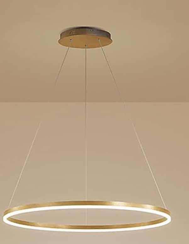 Photo 1 of LIGHTINTHEBOX MODERN GOLD RING CHANDELIER