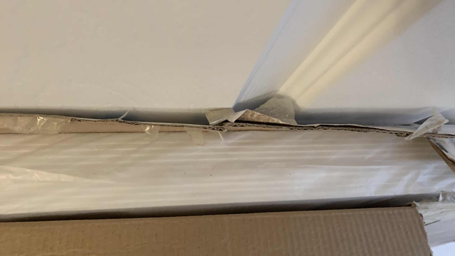 Photo 1 of 12-PVC SMOOTH CEILING TILES STANDARD 15/16” T GRID CEILING SYSTEM