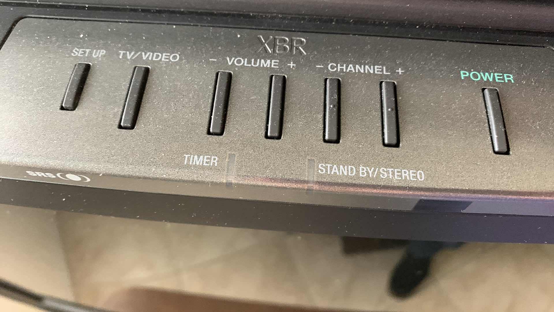 Photo 3 of SONY TRINITRON XBR 36” TELEVISION