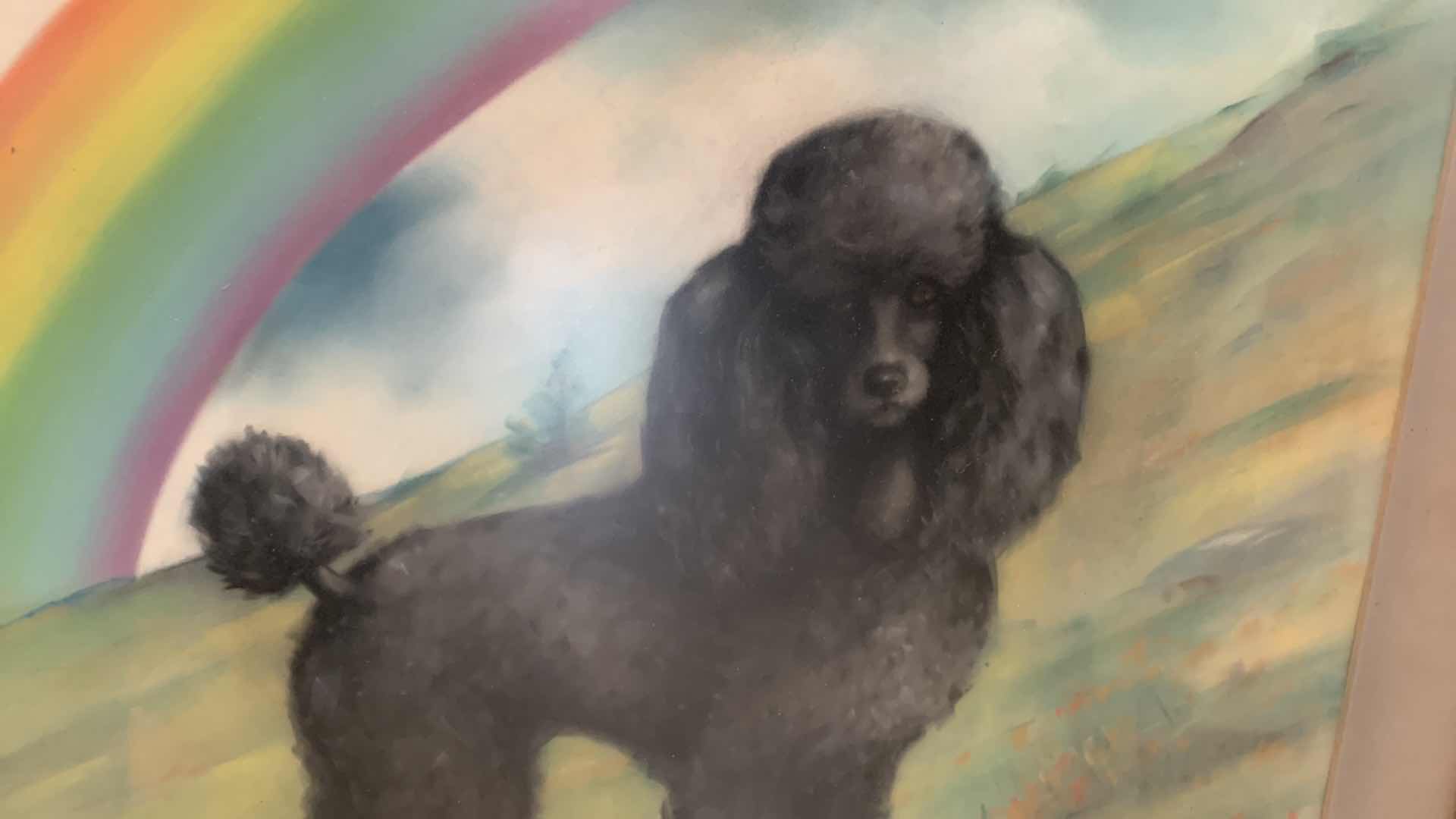 Photo 2 of ORIGINAL WATERCOLOR PRINT BY HUNT 30 X 24”