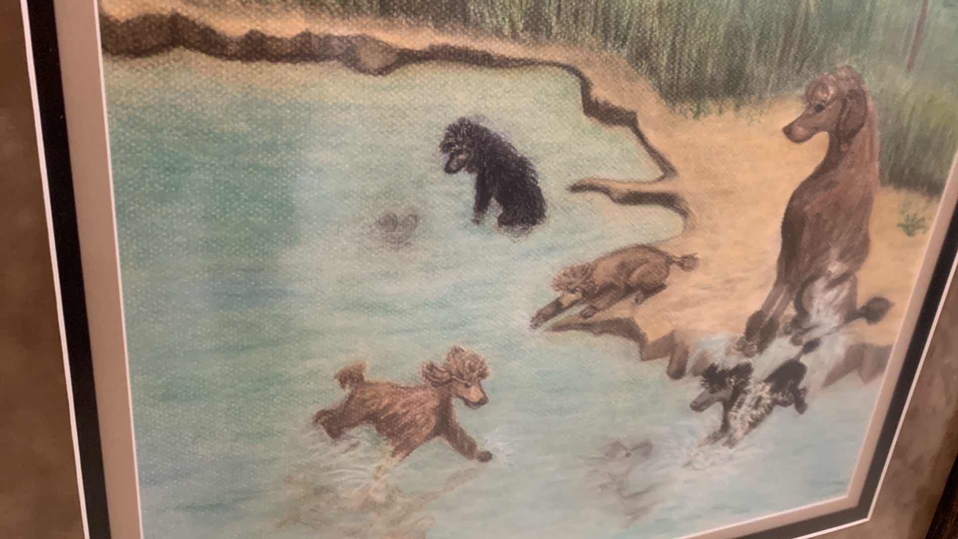 Photo 3 of ORIGINAL PRINT BY A LEE 29” X 28”