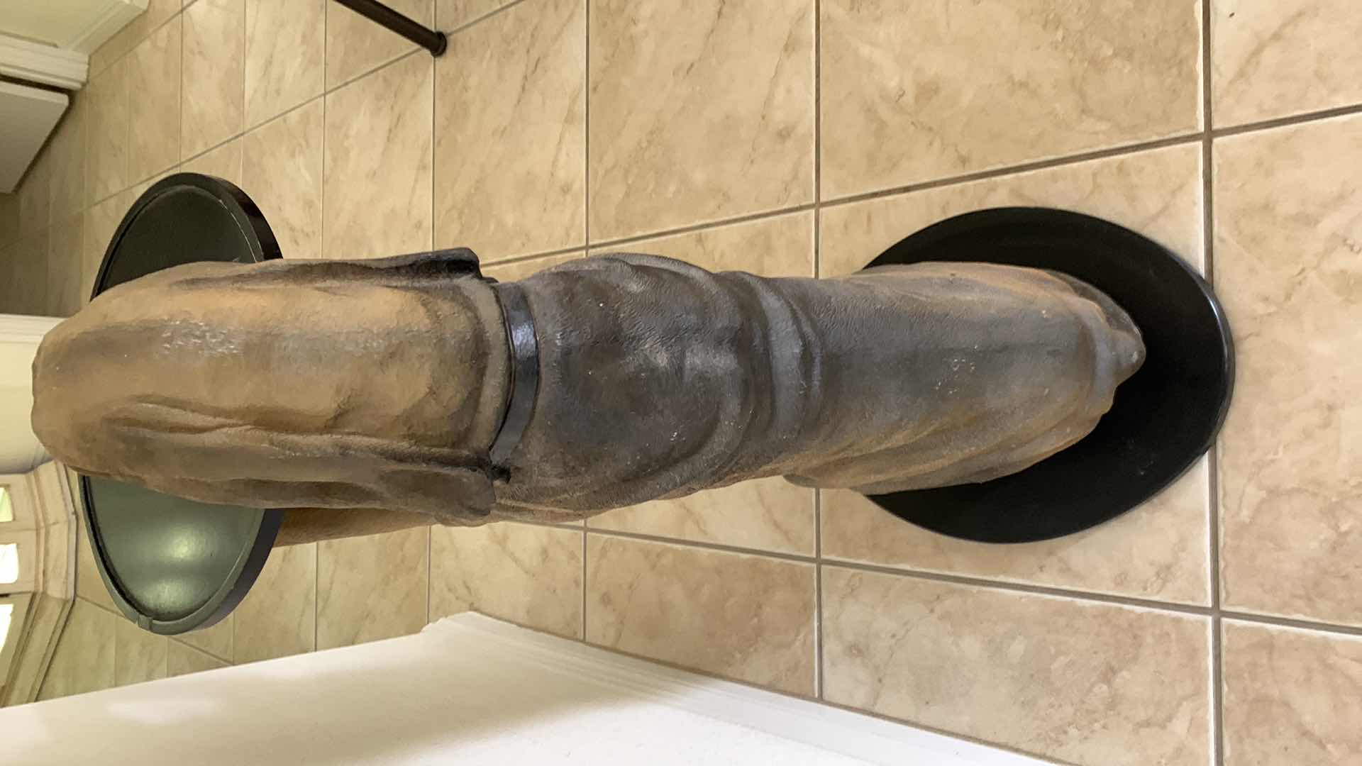 Photo 6 of BLOODHOUND DOG WITH SERVING TRAY 33” TALL