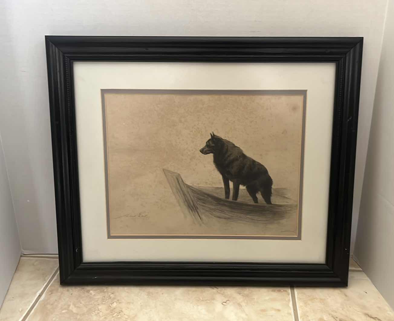 Photo 1 of MAUD EARL “THE BLACK WATCH” 19” X 16”