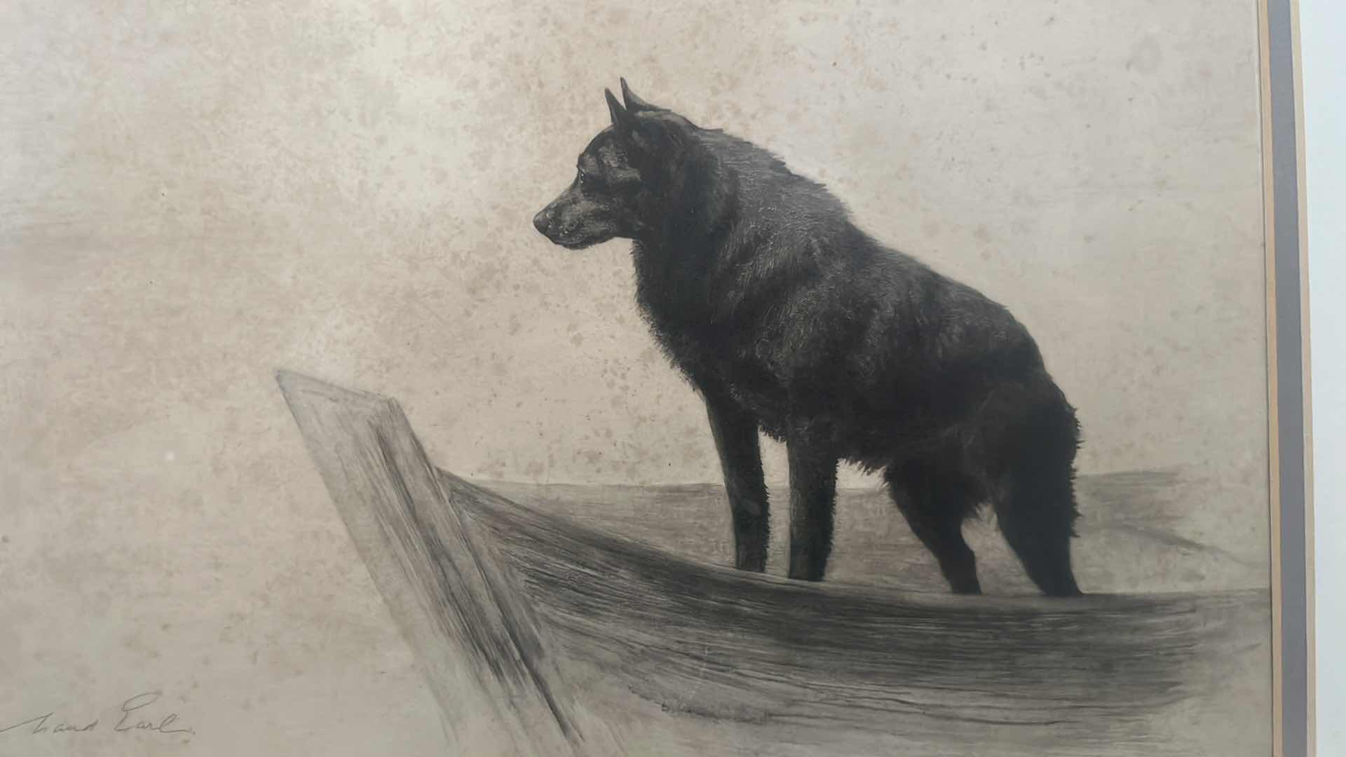 Photo 1 of MAUD EARL “THE BLACK WATCH” 19” X 16”