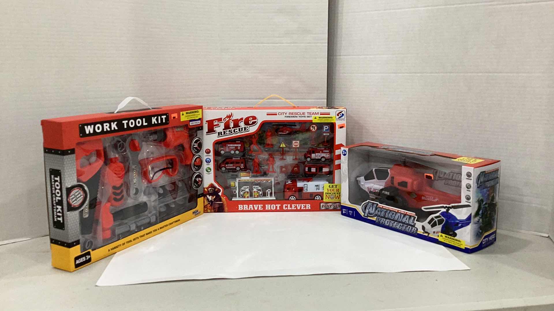 Photo 1 of 3 PCS KIDS RESCUE BOYS TOY SETS