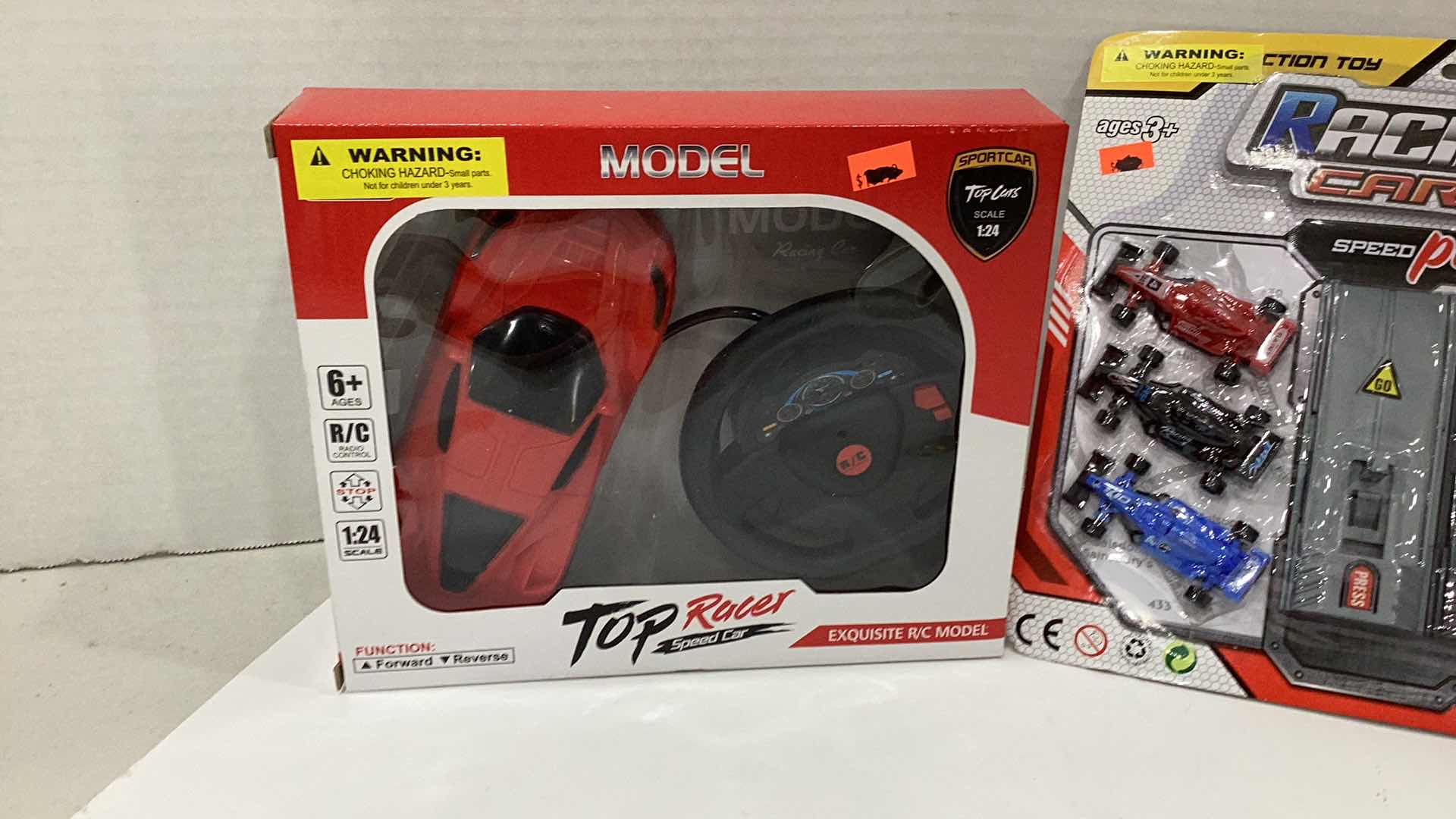 Photo 1 of 3 PCS NEW REMOTE CONTROL AND RACING CAR TOYS