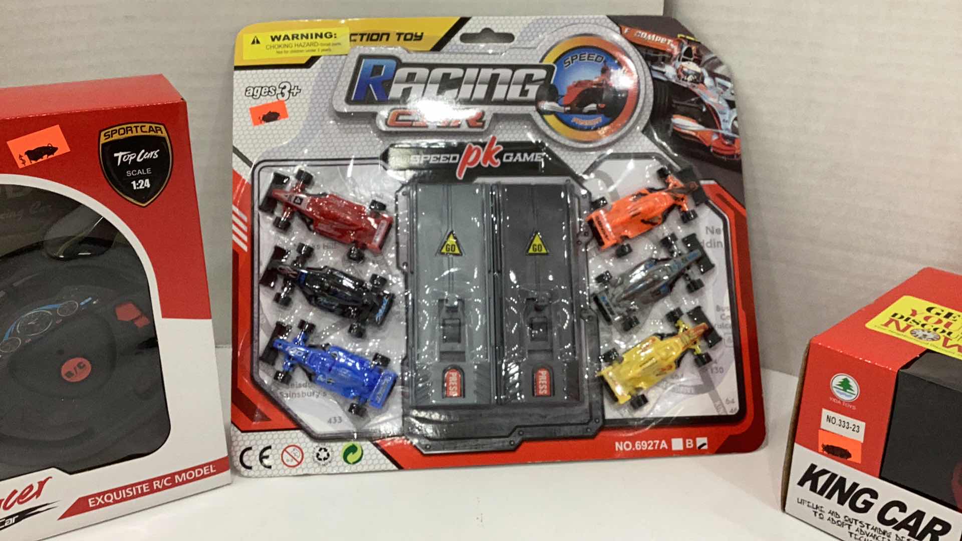 Photo 1 of 3 PCS NEW REMOTE CONTROL AND RACING CAR TOYS