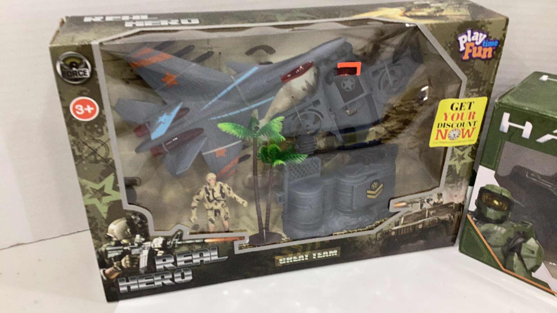 Photo 1 of 2 NEW HERO SOLDIER ACTION TOY SETS