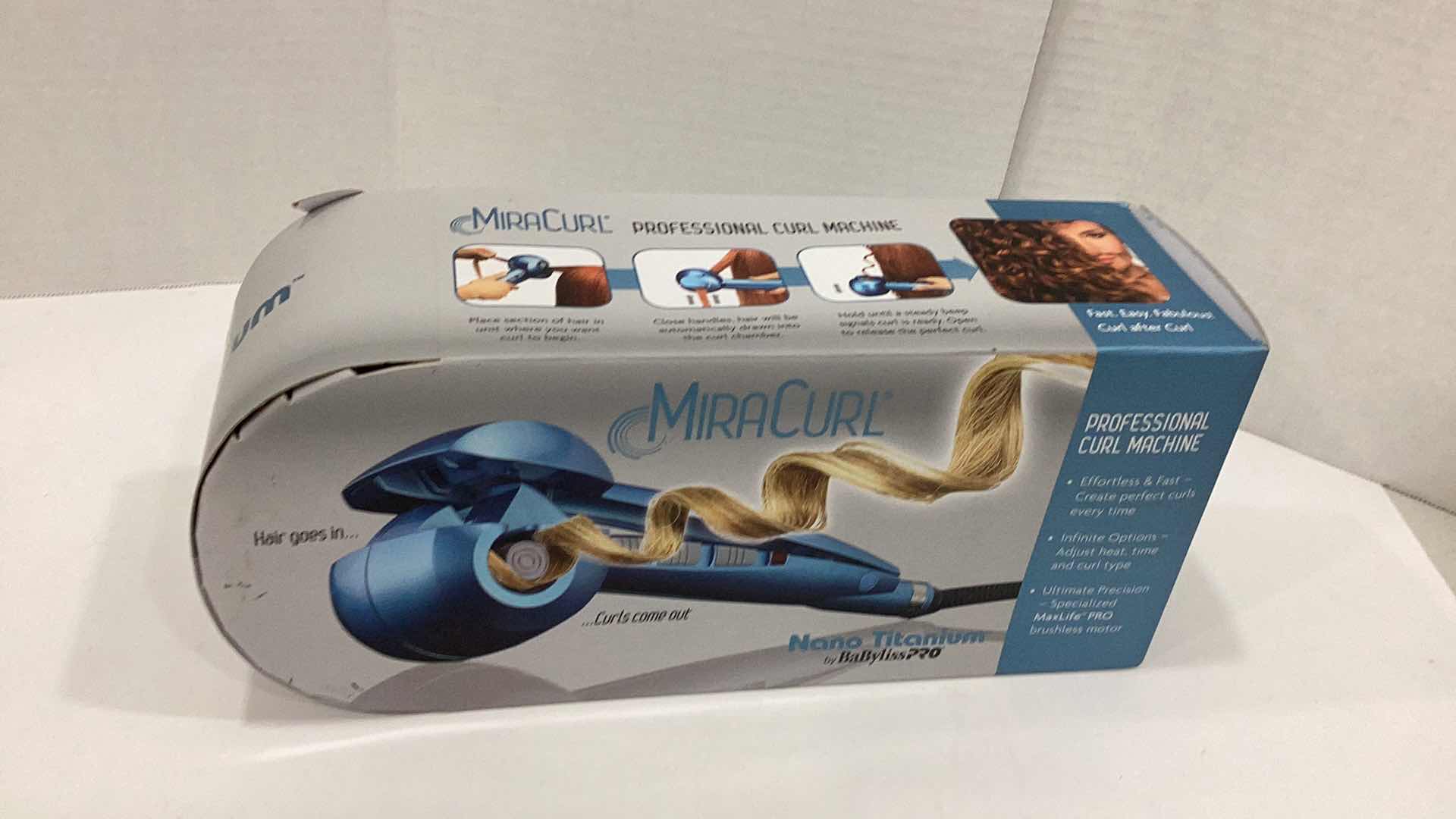 Photo 1 of BABYLISS PRO NANO TITANIUM PROFESSIONAL CURL MACHINE