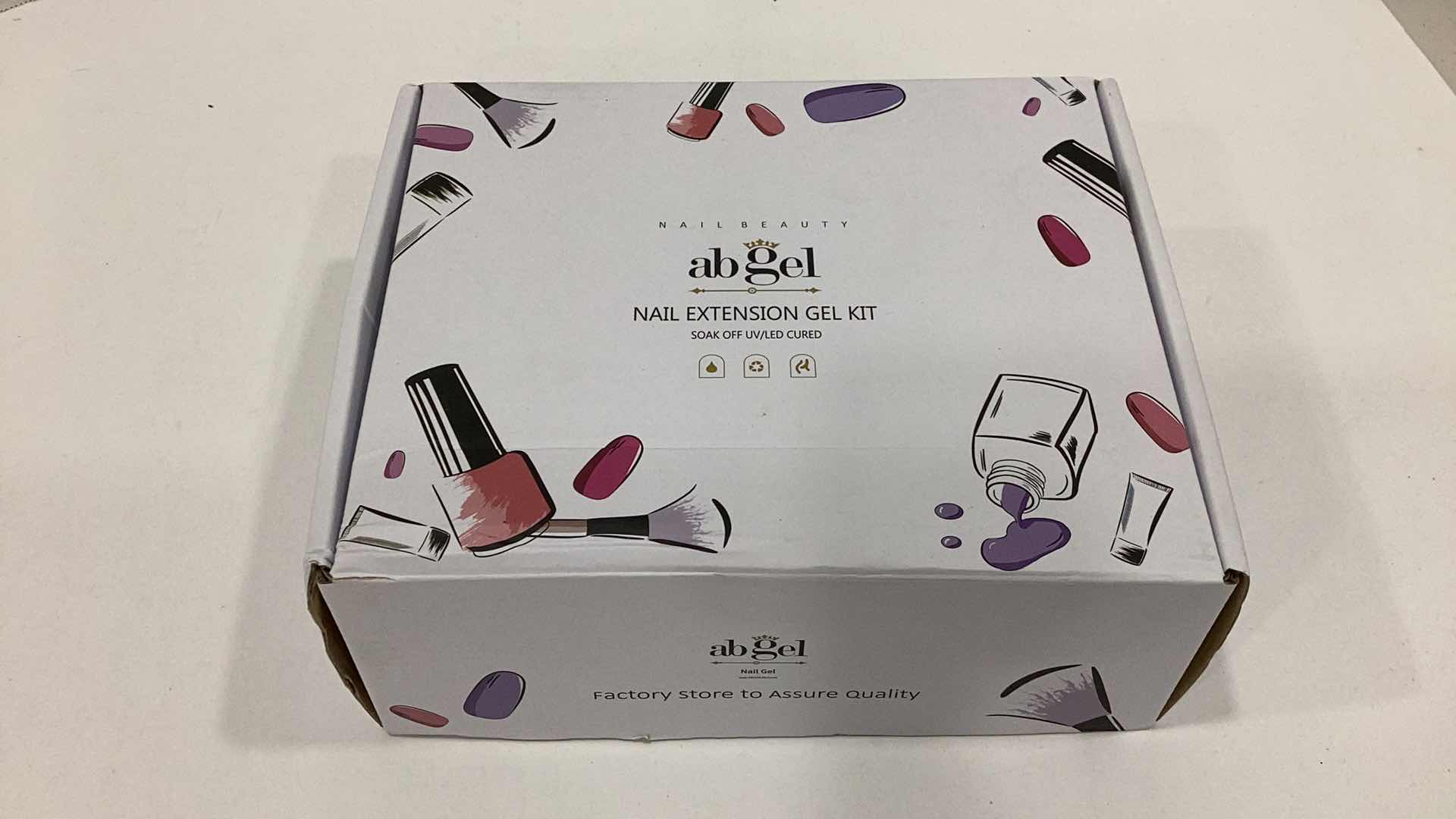 Photo 1 of AB GEL NAIL BEAUTY NAIL EXTENSION GEL KIT