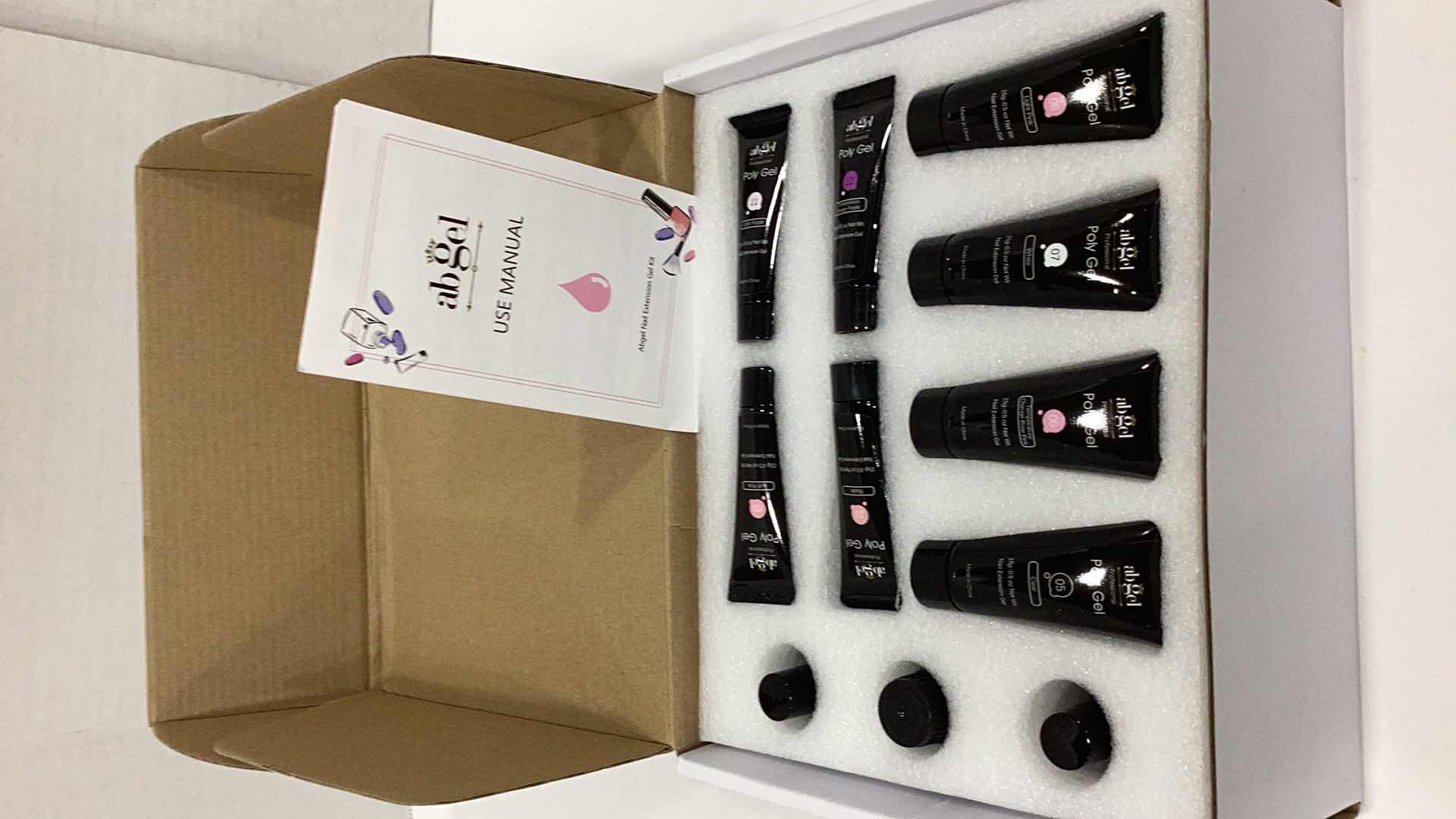 Photo 1 of AB GEL NAIL BEAUTY NAIL EXTENSION GEL KIT