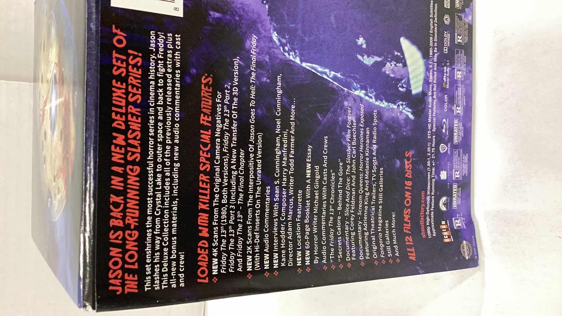 Photo 1 of FRIDAY THE 13TH COLLECTION DELUXE EDITION
