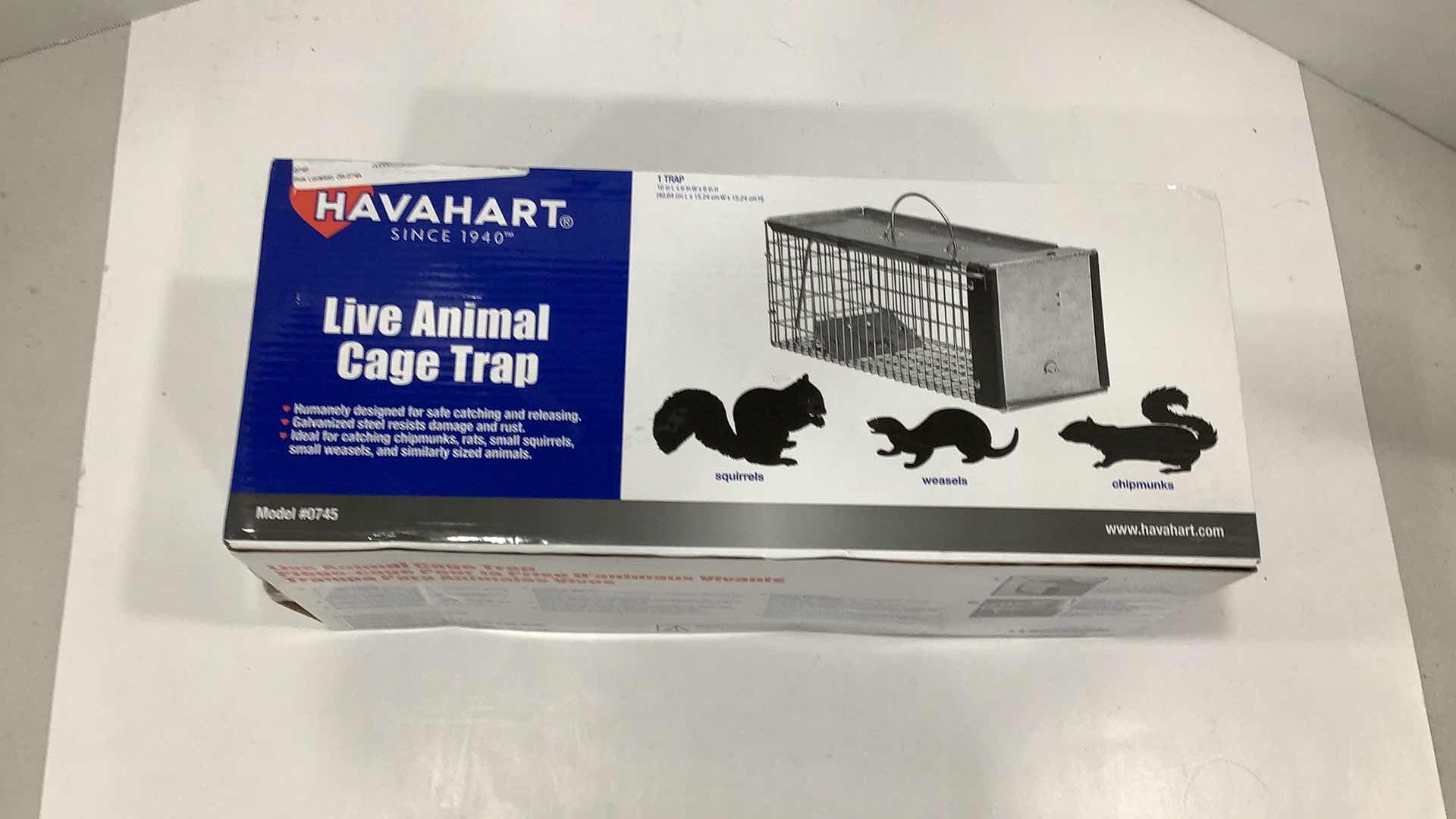 Photo 1 of HAVAHART LIVE ANIMAL TRAP