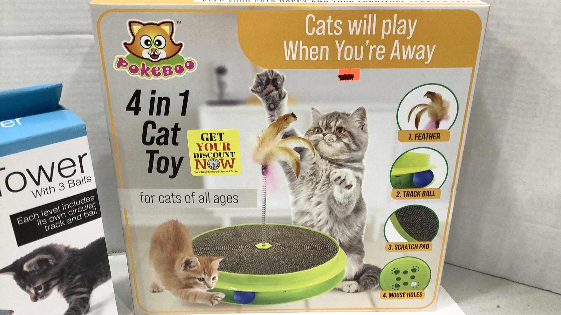 Photo 1 of 2 PCS CAT PAT TOYS