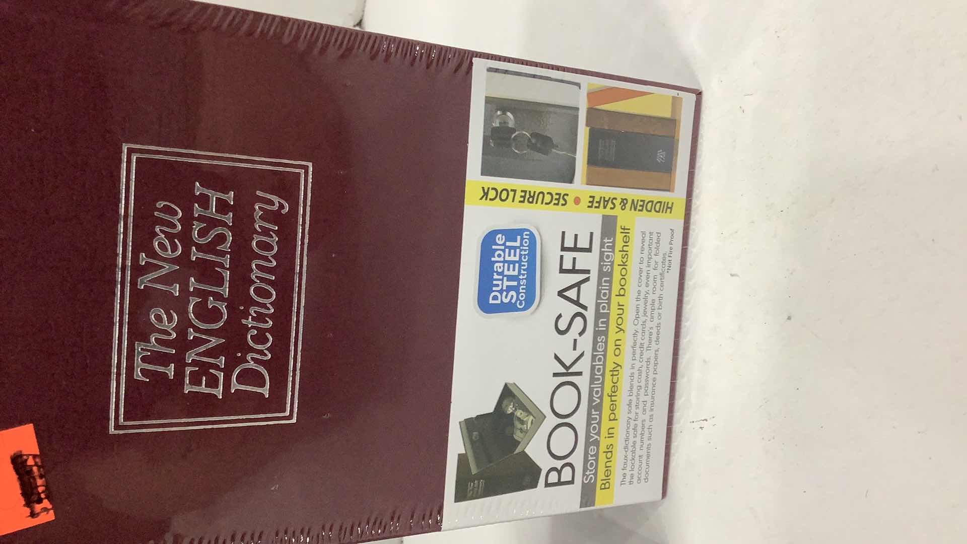 Photo 1 of 2 PCS NEW CLOCK AND BOOK SAFE