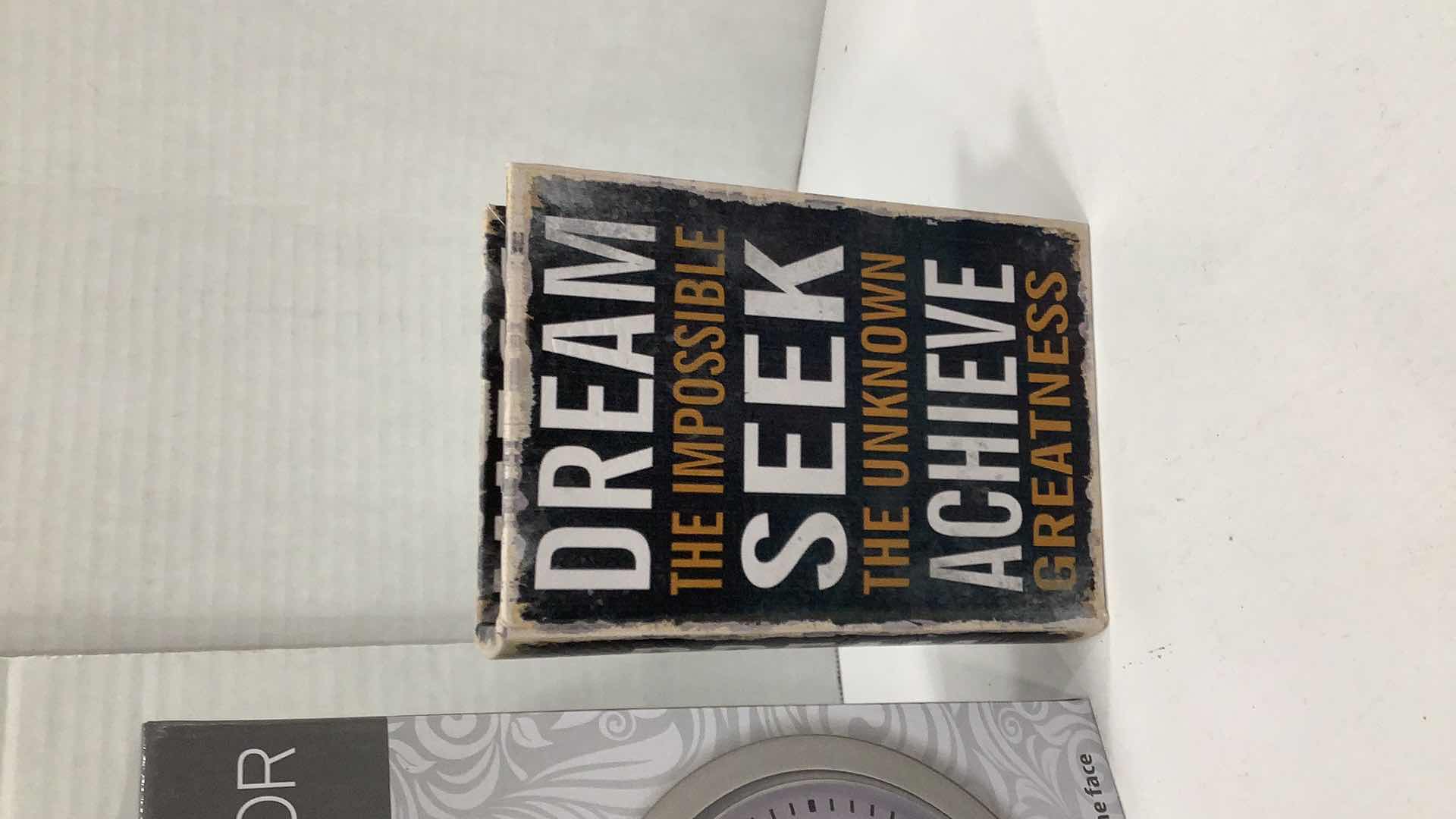 Photo 1 of 2 PCS NEW CLOCK AND BOOK SAFE