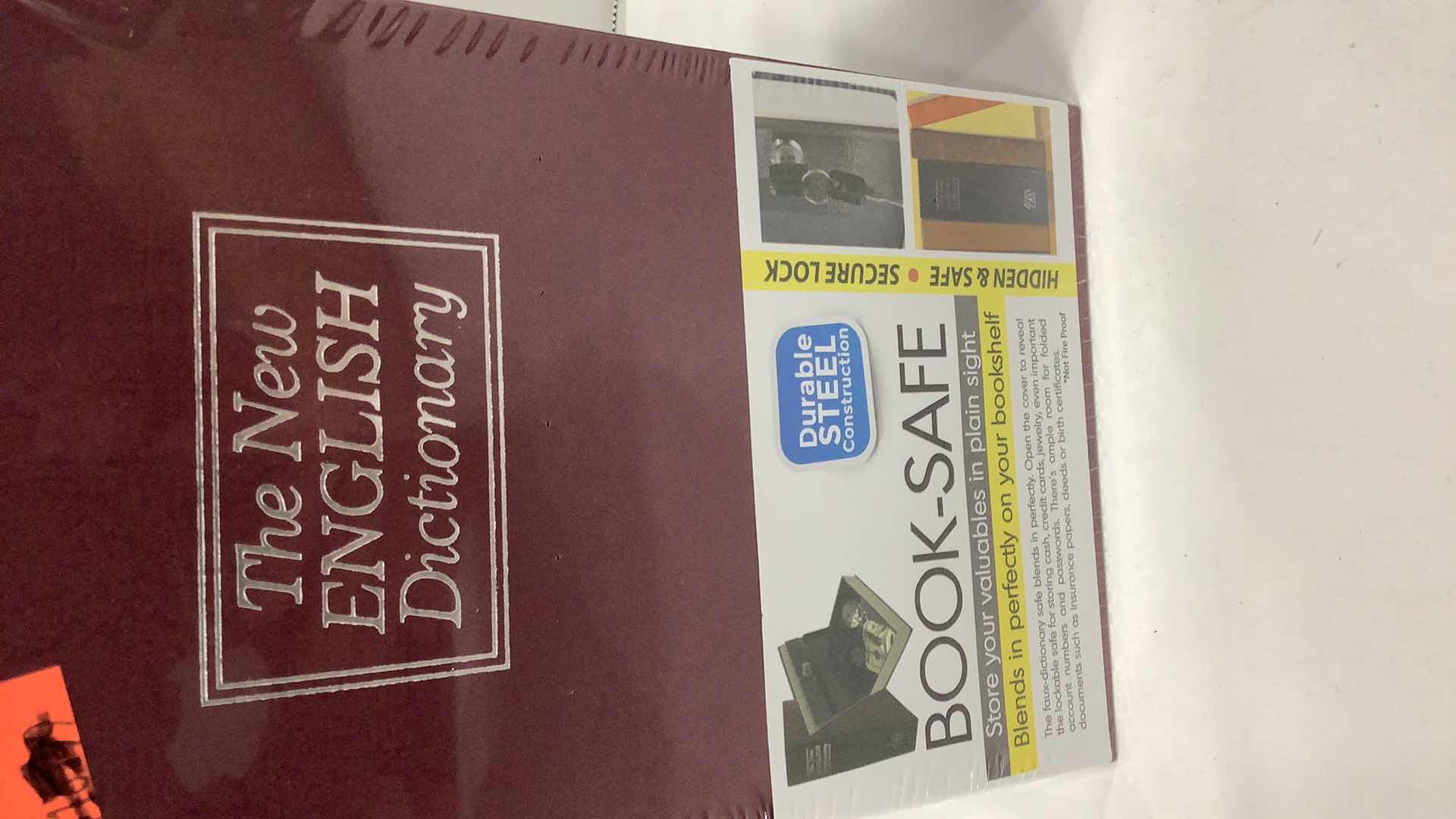 Photo 1 of 2 PCS NEW BOOK SAFE