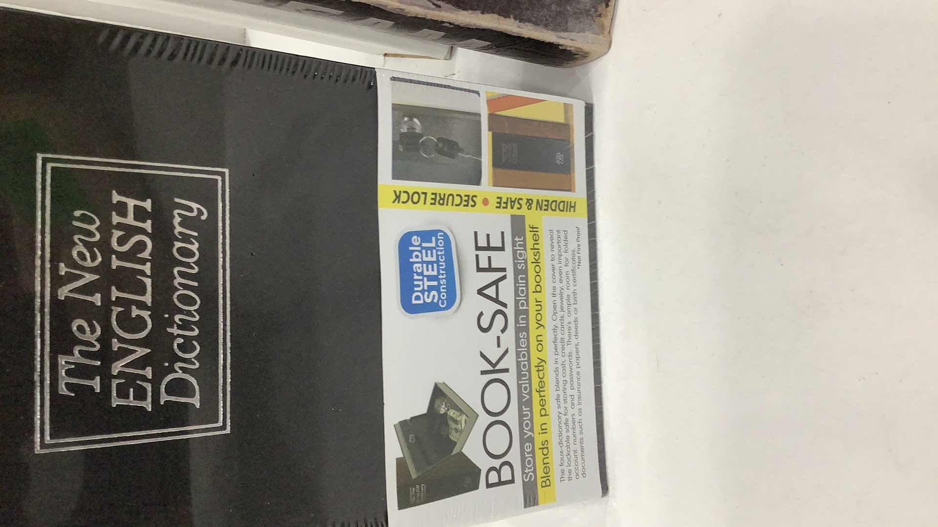 Photo 1 of 2 PCS NEW BOOK SAFE